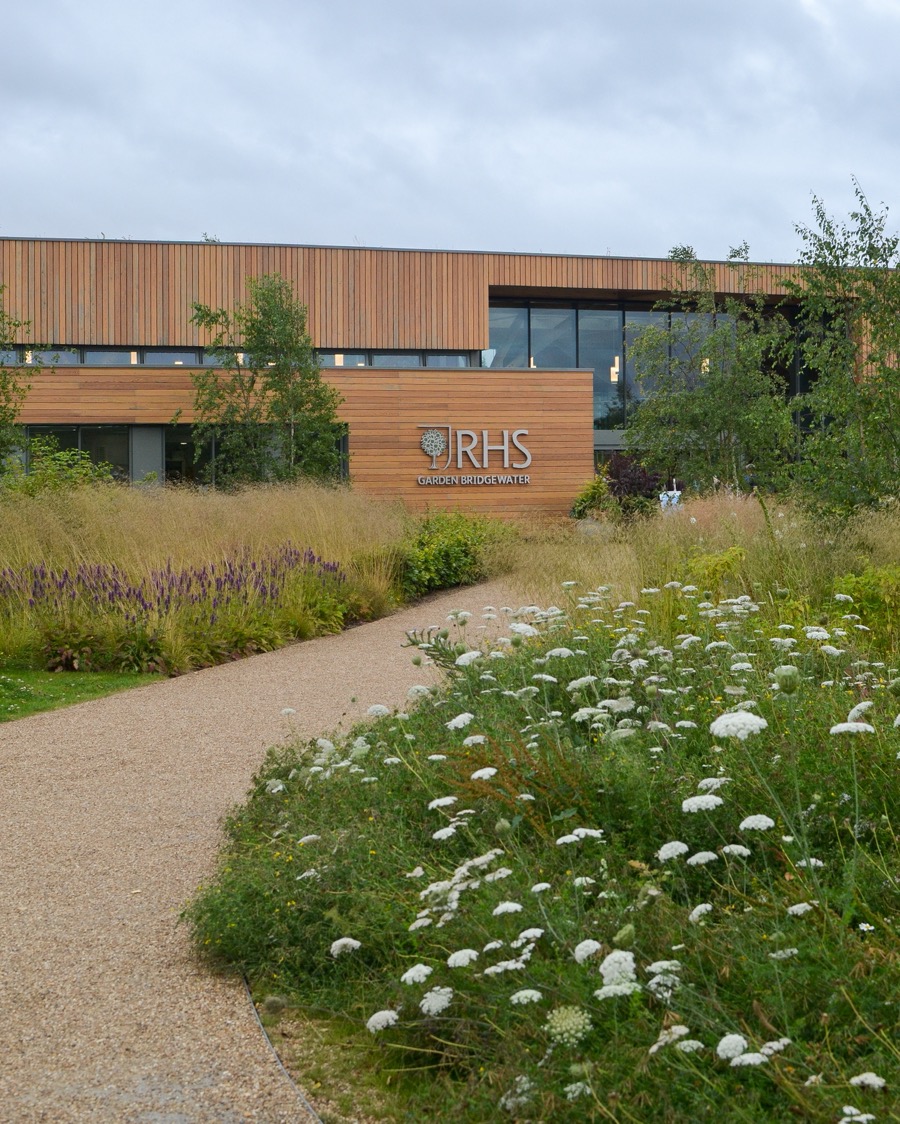 RHS Bridgewater Welcome Building in Summer